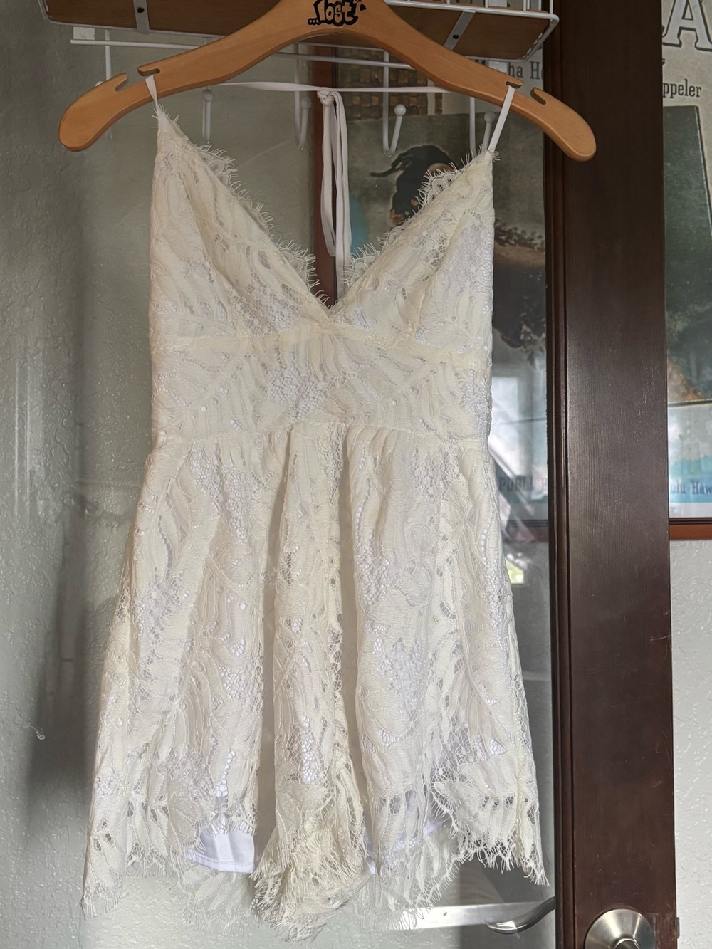 Lace romper